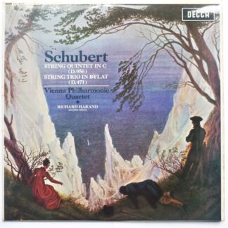 Richard Harand Schubert LP Decca SXL6123 EX/EX 1970 wide band, not grooved
