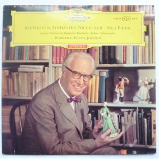 Eugen Jochum Beethoven Symphony No 1 & No 8 LP Deutsch Grammophon 138037 EX/VG 1964 German pressing