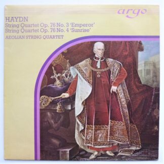 Aeolian String Quartet Joseph Haydn LP Argo ZK16 EX/VG 1977