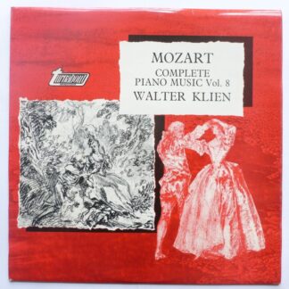 Walter Klien Mozart Vol 8 LP Turnabout TV37008S EX/EX 1971