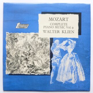 Walter Klien Mozart Vol 9 LP Turnabout TV37009S EX/EX 1971