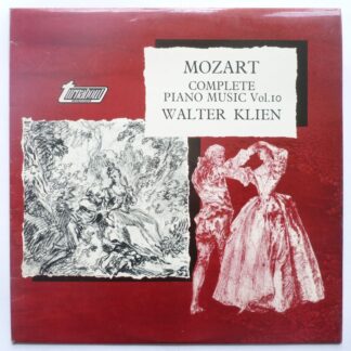 Walter Klien Mozart Vol 10 LP Turnabout TV37010S EX/EX 1971