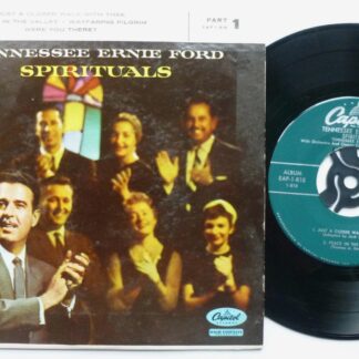 Tennessee Ernie Ford Spirituals Part 1 EP Capitol EAP1818 EX/EX 1950s picture sleeve, US pressing