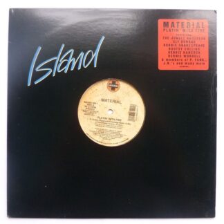 Material - Playing With Fire 12" Axiom 4228664991 EX/EX 1992 12 inch single, with Herbie Hancock & Sly Dunbar