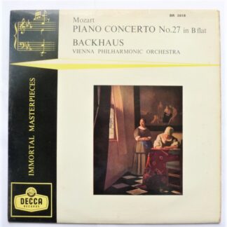 Wilhelm Backhaus Mozart Piano Concerto 10"LP Decca BR3018 EX/VG 1959 10 inch LP