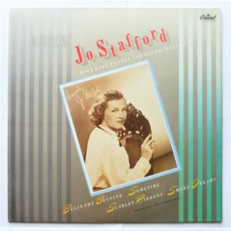 Jo Stafford Introducing Jo Stafford LP Capitol EMS1273 EX/EX 1987 rainbow rim label
