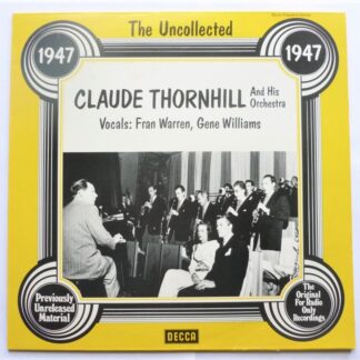 Claude Thornhill The Uncollected Claude Thornhill LP Decca HSR108 EX/EX 1977 German pressing