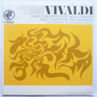 Max Goberman Vivaldi LP Odyssey 32160137 EX/EX 1970s US pressing