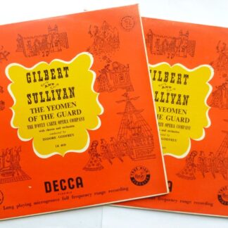 Isidore Godfrey G & S The Yeomen Of The Guard 2LP Decca LK4029-30 EX/VG 1960s 2-LP set in separate sleeves