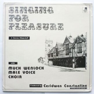 Much Wemlock Male Voice Choir Singing For Pleasure LP Jackson JKS2 EX/EX 1975