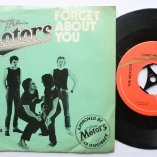 Motors Forget About You 7" Virgin 15814 VG/VG 1978 picture sleeve, made in Holland