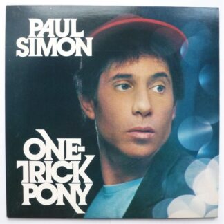 Paul Simon One Trick Pony LP Warner Bros WB56846 EX/EX 1980 German record in UK sleeve, sleeve has writing on rear