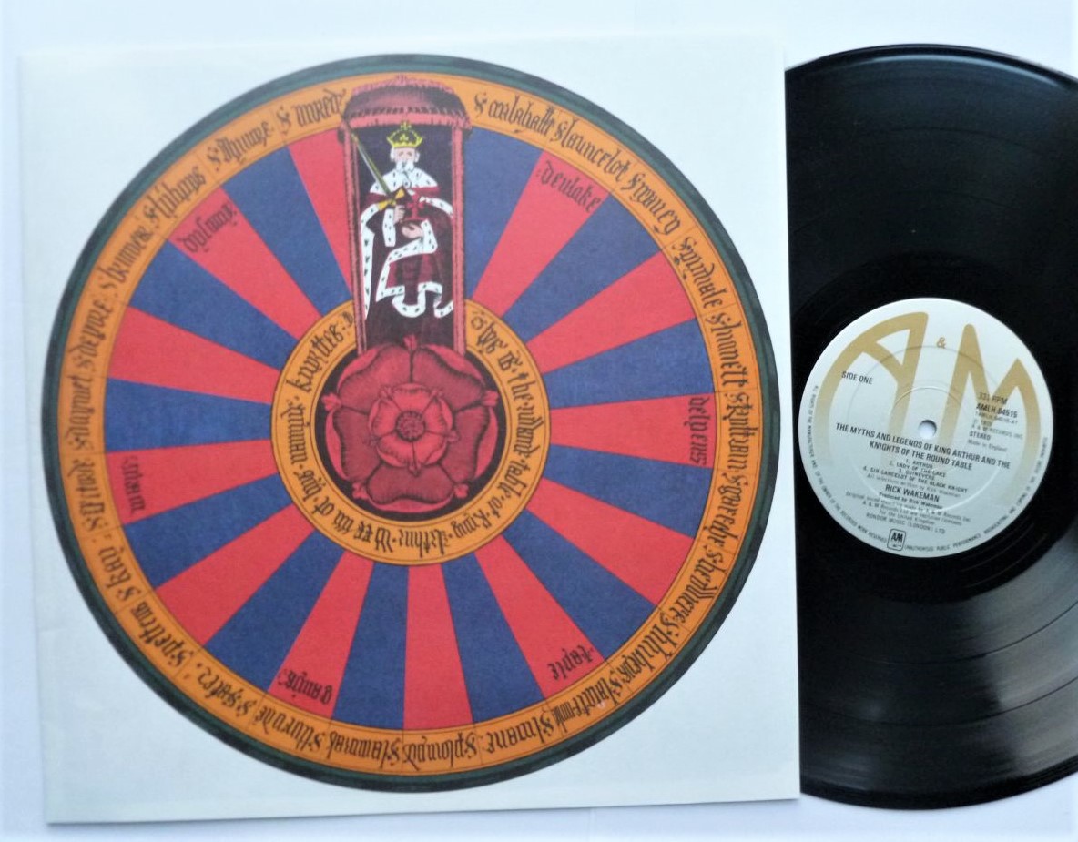 Rick Wakeman The Myths & Legends Of King Arthur And The Knights Of The Round Table LP A&M AMLH64515 EX/EX 1975 with booklet - Image 3