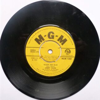 Jimmy Young Silver And Blue 7" MGM MGM1392 EX 1968