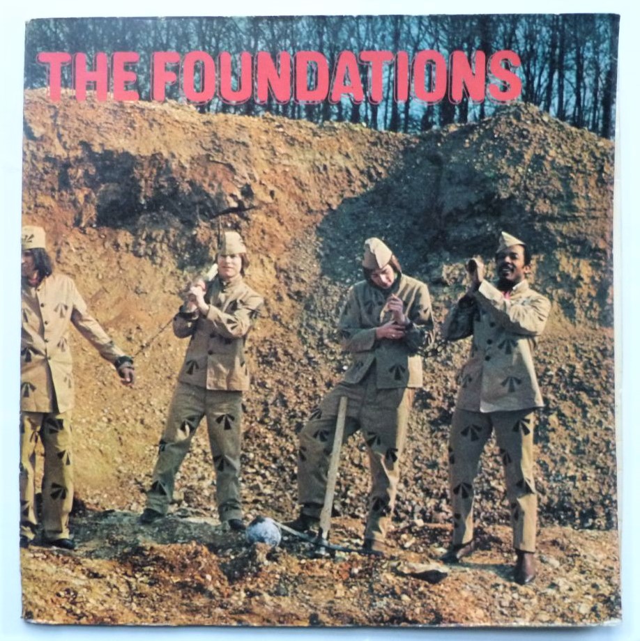 Foundations Digging The Foundations LP Pye NPL18290 VG/VG 1969 there is non-audible fingernail mark on side two