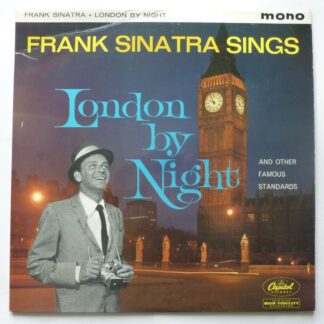 Frank Sinatra Sings London By Night LP Capitol T20389 EX/VG 1962 sleeve has heavy crease at top left corner
