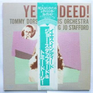Tommy Dorsey Yes Indeed LP RCA RJL2580 EX/EX 1970s Japanese pressing with obi