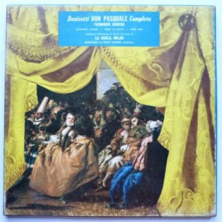 Armando La Rosa Perodi Donizetti Don Pasquale 3LP Vox OPX147 EX/VG 1960s 3 x 12" LPs boxed with booklet, US pressing