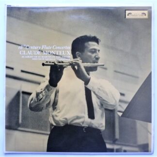 Claude Monteux 18th Centure Flute Concertos LP Loiseau-Lyre SOL279 EX/EX 1970s 1970s issue