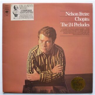 Nelson Freire Chopin The 24 Preludes LP CBS S72943 EX/VG 1971