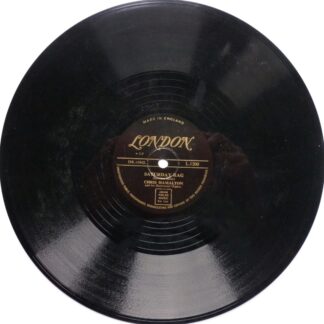 Chris Hamalton Saturday Rag 78 London L1200 EX 1952 10" 78rpm single