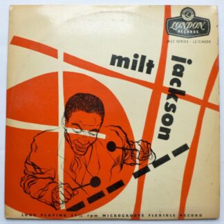 Milt Jackson Milt Jackson Quartet 10"LP London LZC14006 EX/VG 1955 10 inch LP