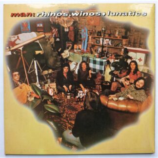 Man Rhinos Winos & Lunatics LP United Artists UAG29631 EX/EX 1974 gatefold sleeve