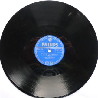 Bill McGuffie On The Waterfront 78 Philips PB356 VG 1950s 10 inch 78rpm, there are non-sounding scuffs on side one
