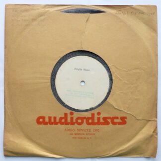 Jelly Roll Morton Wild Man Blues 78 Audiodiscs VG 1940s 10 inch 78rpm acetate, US pressing