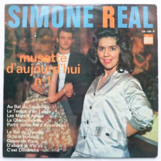 Simone Real Musette d'Aujourd'Hui No 1 10"LP Odeon OS1281S EX/VG 1950s French pressing, 10 inch LP