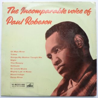 Paul Robeson The Incomparable Voice Of Paul Robeson 10"LP HMV DLP1155 EX/VG 1950s 10 inch LP