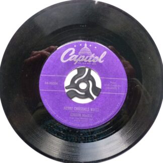Gordon Macrae Merry Christmas Waltz 7" Capitol 5490034 VG 1960s US pressing