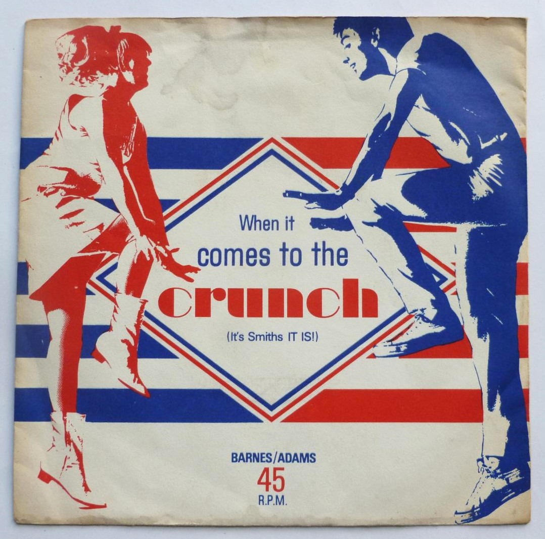 Cliff Adams Singers When It Comes To The Crunch flexi Audio Plastics LYN1022 VG/VG 1960s 7-inch flexidisc in picture sleeve - Image 2
