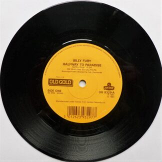 Billy Fury Halfway To Paradise 7" Old Gold OG9329 EX 1983