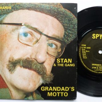 Stan Richards Grandad's Motto 7" Spy 80 S1000 EX/EX 1981 picture sleeve