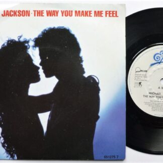 Michael Jackson The Way You Make Me Feel 7" Epic 6512757 EX/VG 1987 picture sleeve