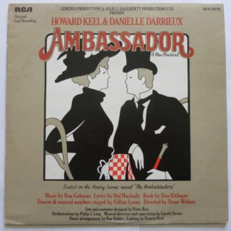 Ambassador LP RCA SER5618 EX/VG 1971 original cast recording, music by Don Gohman