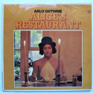 Arlo Guthrie Alice's Restaurant LP Reprise RS6267 EX/VG 1970s German pressing with tan riverboat label