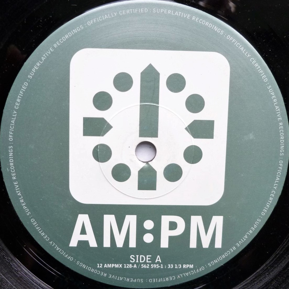 New Vision Just Me And You Vocal Mix 12" AMPM 12AMPMX128 EX/VG 1999 12 inch in picture sleeve, sleeve is quite wavy - Image 3