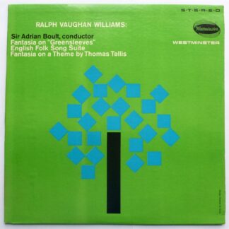 Adrian Boult Vaughan Williams LP Westminster WST14111 EX/EX 1960s US pressing