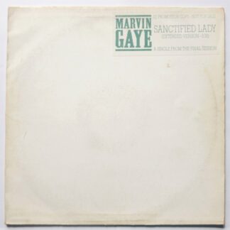 Marvin Gaye Sanctified Lady Extended Version 12" CBS TA4894 EX/VG 1985 12 inch