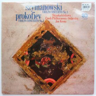 Shizuka Ishikawa Szymanowski Prokofiev LP Supraphon 14101639QZA EX/EX 1980s