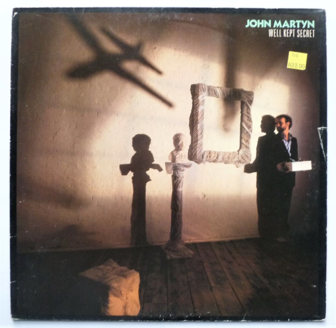 John Martyn Well Kept Secret LP WEA WEA99255 EX/VG 1982 German pressing with inner, sleeve has 1cm closed tear at front opening