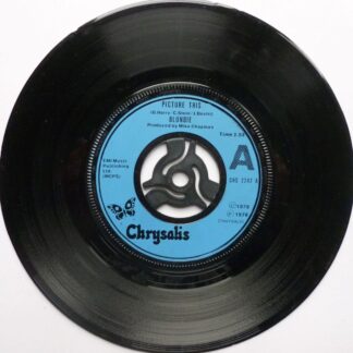Blondie Picture This 7" Chrysalis CHS2242 VG 1978 Record has machine-cut centre.