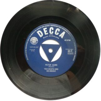 Ted Heath Peter Gunn 7" Decca F11111 VG 1959