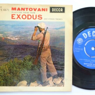 Mantovani Exodus EP Decca DFE6671 VG/VG 1960 picture sleeve