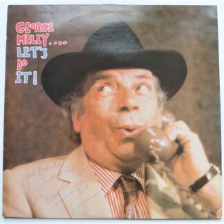 George Melly Let's Do It LP PRT N131 EX/EX 1980 signed For Brenda Yours Ever George Melly, with Music at Leisure programme insert
