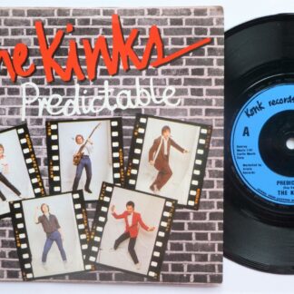 Kinks Predictable 7" Konk ARIST428 EX/EX 1981 picture sleeve