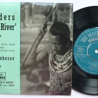 Paul Robeson Sanders Of The River EP HMV 7EG8185 EX/VG 1960s picture sleeve