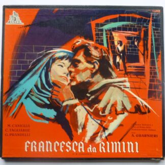 Arrigo Guarnieri Francesca Da Rimini 3LP Setra 1229 EX/VG 1960s 3 x 12" LPs boxed, Italian pressing